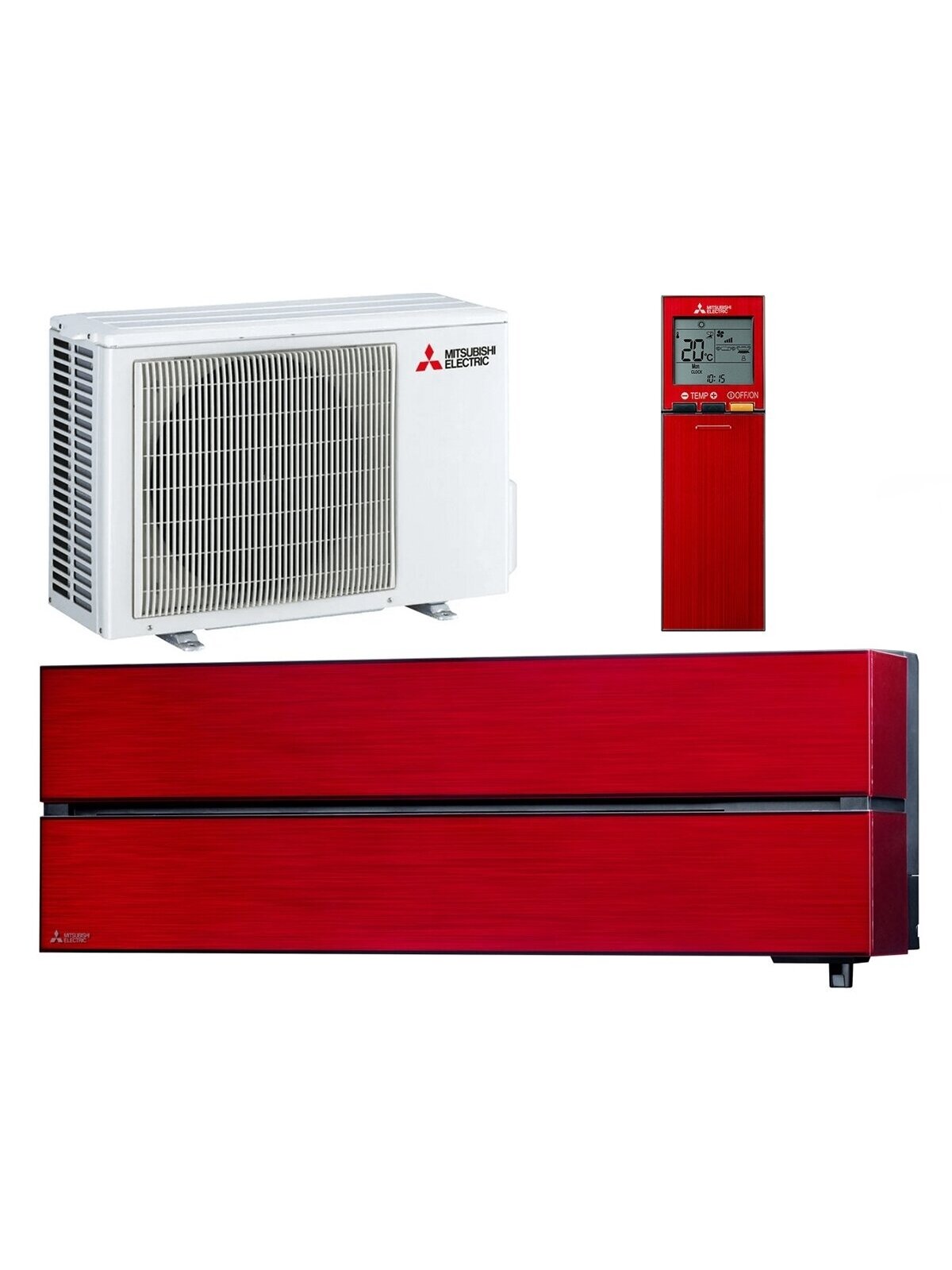 Mitsubishi Electric šilumos siurblys oras-oras MSZ-LN50VG2R / MUZ-LN50VGHZ2 5,0/6,0kW, raudona Mitsubishi Electric šilumos siurblys oras-oras MSZ-LN50VG2R / MUZ-LN50VGHZ2 5,0/6,0kW, raudona