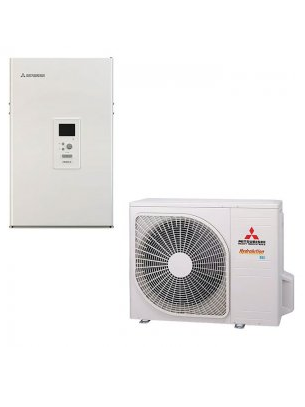 Mitsubishi Heavy Industries šilumos siurblys oras-vanduo HMS100-W / FDCW100VNX-A 10kW Mitsubishi Heavy Industries šilumos siurblys oras-vanduo HMS100-W / FDCW100VNX-A 10kW