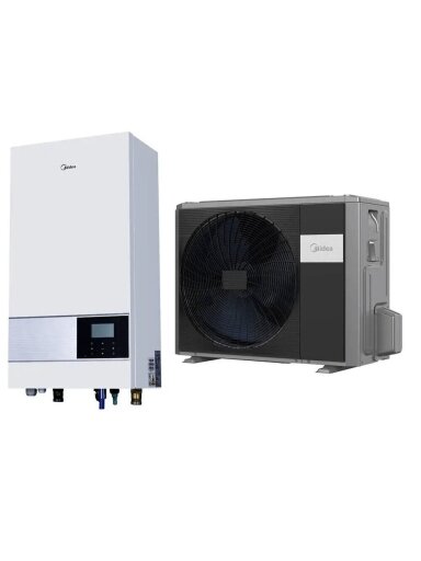 Midea šilumos siurblys oras-vanduo M-Thermal Arctic A100CGN8-B2 / V8W/D2N8-B2 8,3/8,4kW Midea šilumos siurblys oras-vanduo M-Thermal Arctic A100CGN8-B2 / V8W/D2N8-B2 8,3/8,4kW