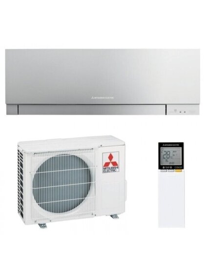 Mitsubishi Electric šilumos siurblys oras-oras MSZ-EF25VGKS/MUZ-EF25VG 2,5/3,2kW, sidabro spalva Mitsubishi Electric šilumos siurblys oras-oras MSZ-EF25VGKS/MUZ-EF25VG 2,5/3,2kW, sidabro spalva