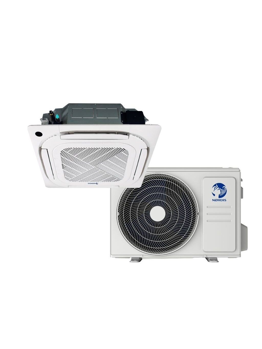 Nordis kasetinis oro kondicionierius NIC-NOA12 3,5/3,8kW Nordis kasetinis oro kondicionierius NIC-NOA12 3,5/3,8kW