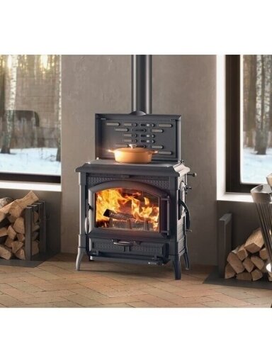 Nordica ketinė krosnelė Isotta con cerchi Evo 11.9kW