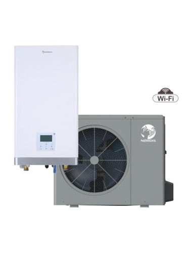 Nordis šilumos siurblys oras-vanduo Optimus Pro Split 8,3/8,4kW Nordis šilumos siurblys oras-vanduo Optimus Pro Split 8,3/8,4kW