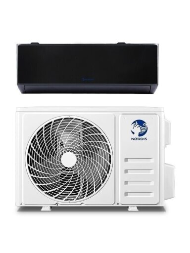 Nordis šilumos siurblys oras-oras Nova NOV12TC1 3.5/3.8kW, juoda spalva Nordis šilumos siurblys oras-oras Nova NOV12TC1 3.5/3.8kW, juoda spalva