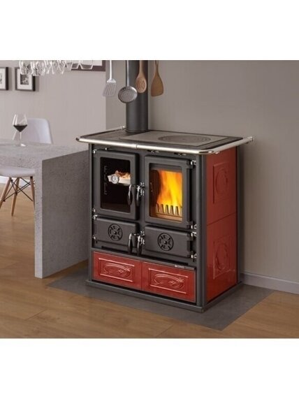 Nordica plieninė krosnelė - viryklė Rosetta Sinistra 5.0 7,9kW 2