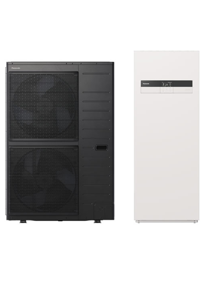 Panasonic šilumos siurblys oras-vanduo Aquarea T-CAP K kartos WH-ADC0912K9E8AN / WH-UXZ12KE8 12kW