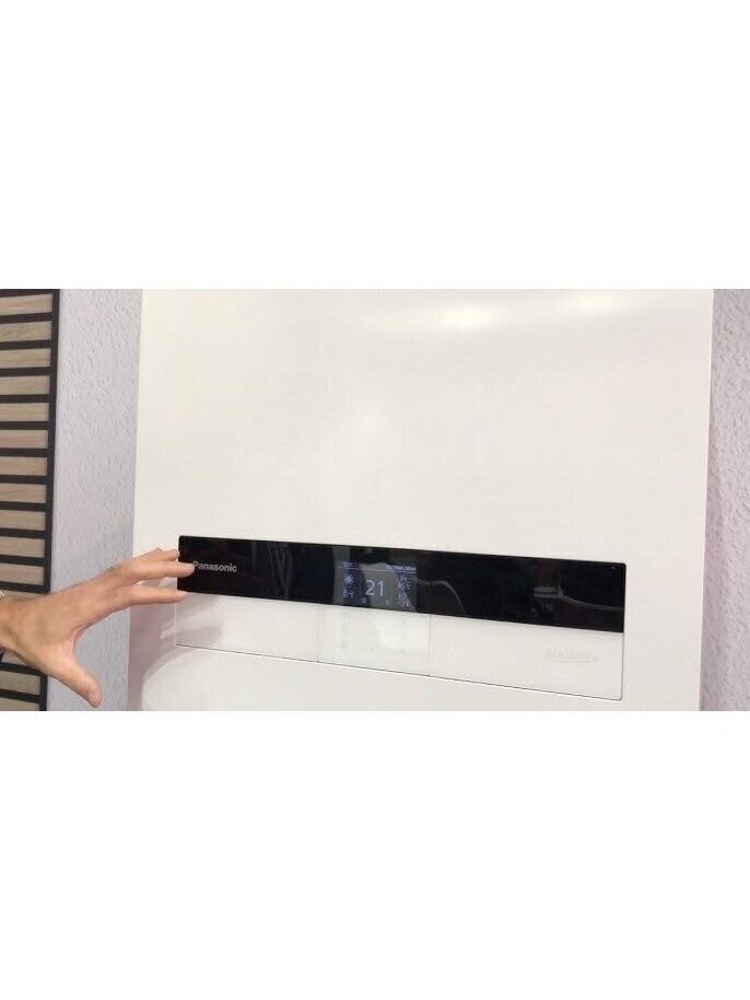 Panasonic šilumos siurblys oras-vanduo Aquarea L kartos WH-ADC0509L6E5 / WH-WDG09LE5 9kW su 185 litrų talpa 2