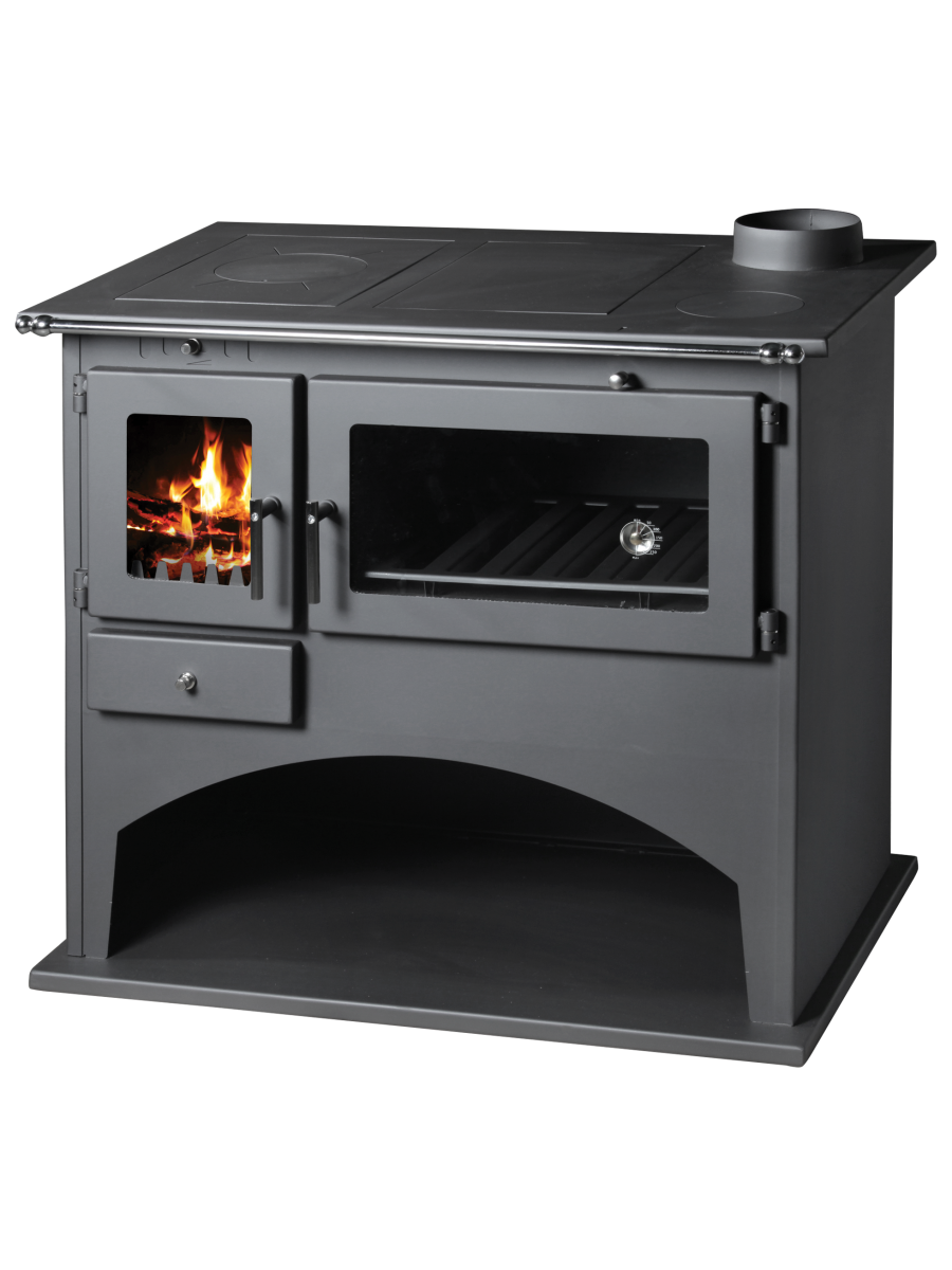 Plieninė krosnelė-viryklė Viki 10,5kW