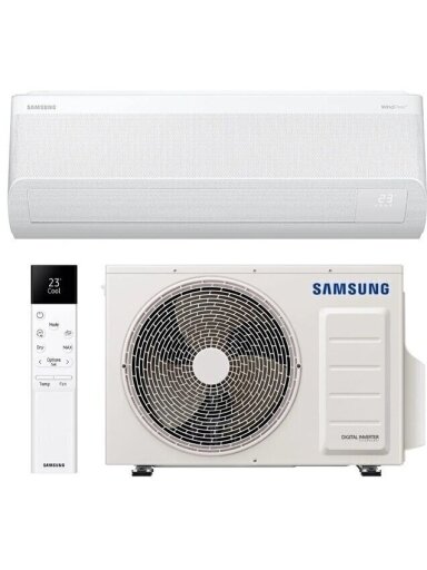 Samsung oro kondicionierius Comfort S2 AR60F09C1AWXEU / AR60F09C1AWNEU 2,5/3,2kW Samsung oro kondicionierius Comfort S2 AR60F09C1AWXEU / AR60F09C1AWNEU 2,5/3,2kW