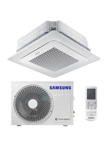 Samsung keturkryptis kasetinis oro kondicionierius Windfree AC026RXADKG / AC026RNNDKG 2,6/3,4kW Samsung keturkryptis kasetinis oro kondicionierius Windfree AC026RXADKG / AC026RNNDKG 2,6/3,4kW
