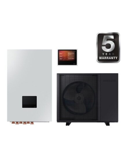 Samsung šilumos siurblys oras-vanduo Split AE160DNYSPG/EU+AE125DXEDGG/EU 12.5kW, trifazis Samsung šilumos siurblys oras-vanduo Split AE160DNYSPG/EU+AE125DXEDGG/EU 12.5kW, trifazis