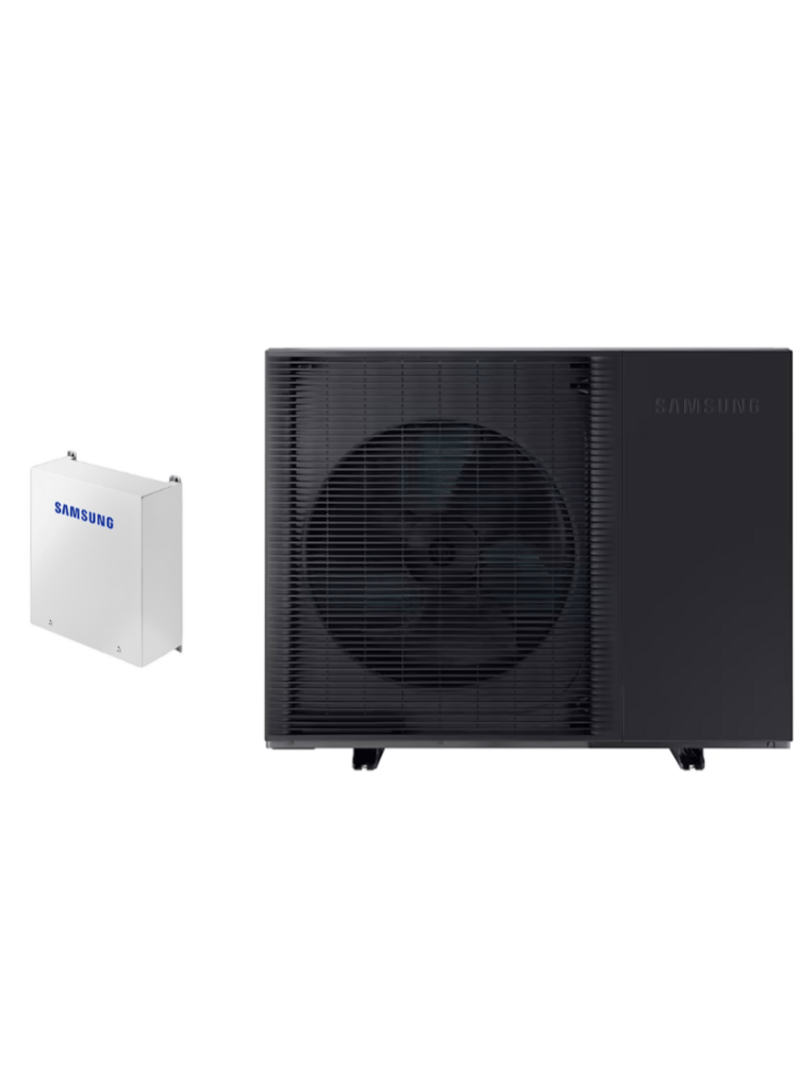 Samsung šilumos siurblys oras-vanduo Mono HT Quiet AE120BXYDGG/EU+MIM-E03EN monoblokas 12kW, trifazis