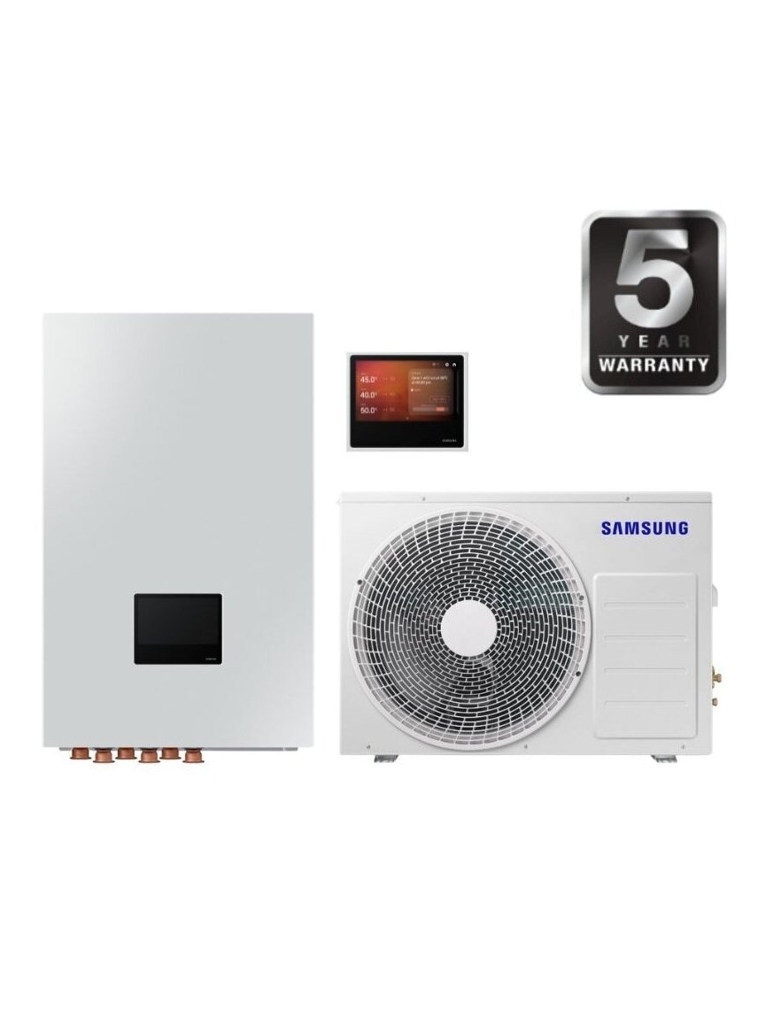 Samsung šilumos siurblys oras-vanduo Split AE160DNYSPG/EU+AE040RXEDEG/EU 4.4kW