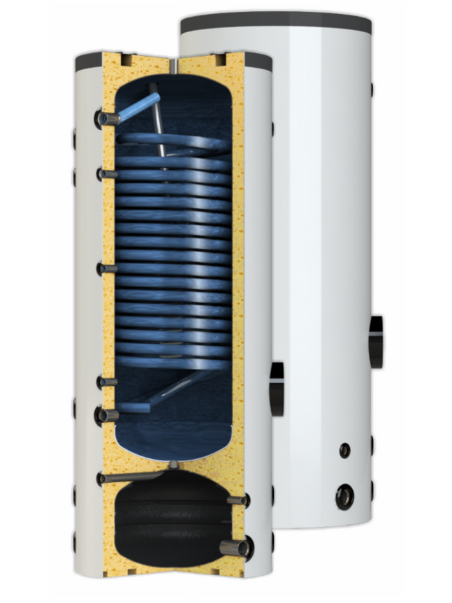 Sunsystem vandens šildytuvas SWPH 250 l su 60 litrų akumuliacine talpa Sunsystem vandens šildytuvas SWPH 250 l su 60 litrų akumuliacine talpa