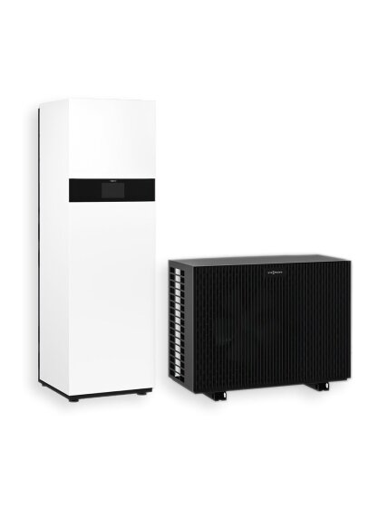 Viessmann šilumos siurblys oras-vanduo Vitocal 222-S 10,0kW su 190 litrų talpa Viessmann šilumos siurblys oras-vanduo Vitocal 222-S 10,0kW su 190 litrų talpa