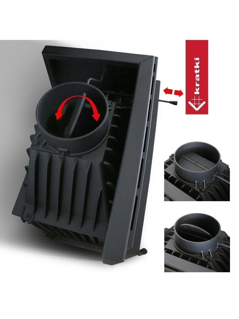Kratki ketinis židinys Maja 8 P/BS DECO, 8kW 4 Kratki ketinis židinys Maja 8 P/BS DECO, 8kW 4