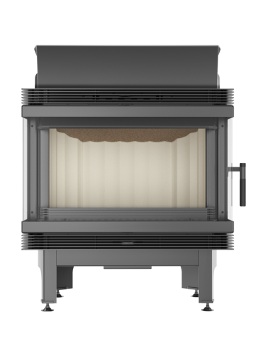 Kratki plieninis židinys Blanka 11 L/P BS 11,0kW