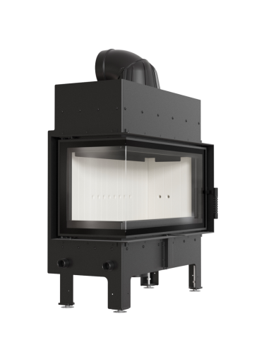 Kratki plieninis židinys Floki L L/BS 12,0kW