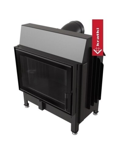 Kratki plieninis židinys Zibi 11 DECO, 11kW