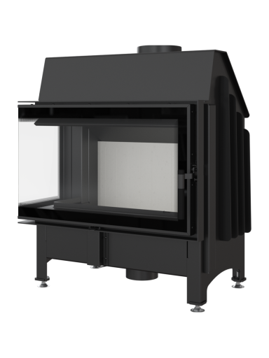 Kratki plieninis židinys Zibi 11 L/BS DECO 11kW