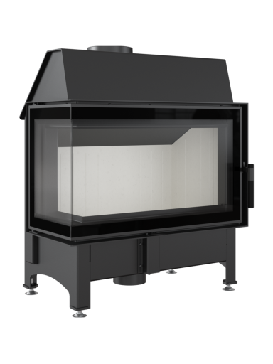 Kratki plieninis židinys Zibi 11 L/BS DECO 11kW