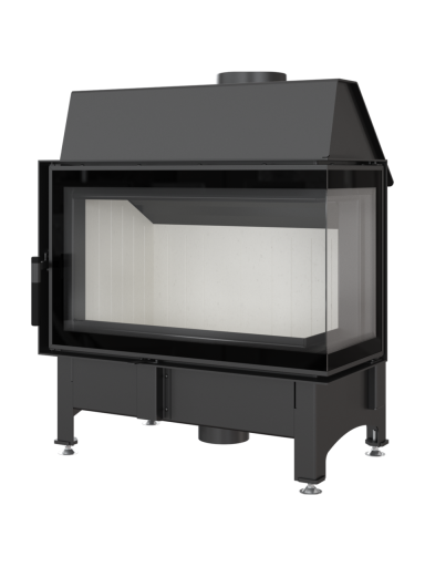 Kratki plieninis židinys Zibi 11 P/BS DECO 11kW