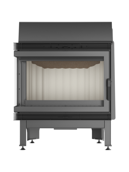 Kratki plieninis židinys Blanka 11 P/BS 11,0kW 2