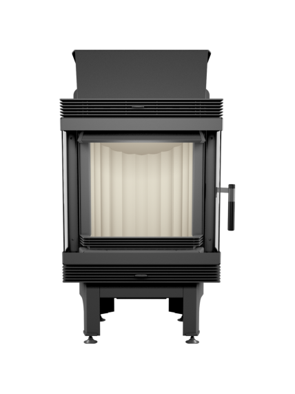 Kratki plieninis židinys Kratki Blanka 8 L/P/BS 8,0kW 1