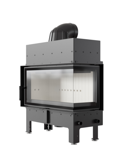 Kratki plieninis židinys Floki L P/BS 12,0kW