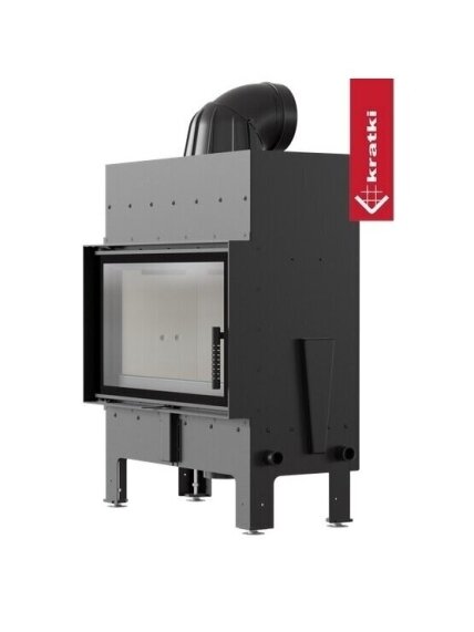 Kratki plieninis židinys Floki M 10,0kW 1 Kratki plieninis židinys Floki M 10,0kW 1