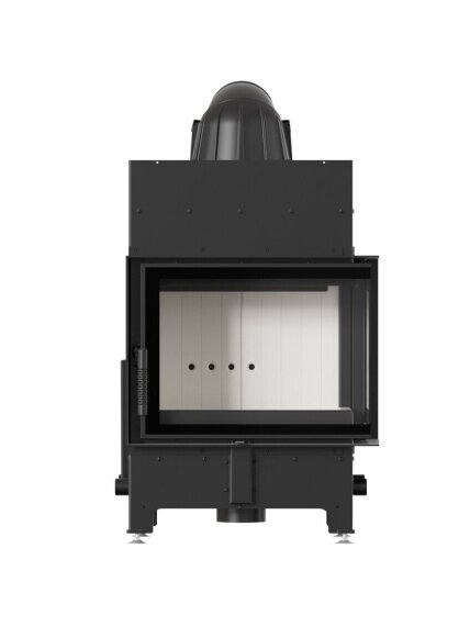 Kratki plieninis židinys Floki S P/BS 8,0kW, kampinis 2 Kratki plieninis židinys Floki S P/BS 8,0kW, kampinis 2