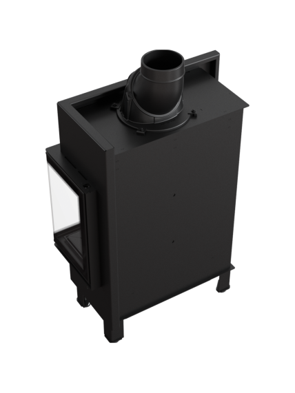 Kratki plieninis židinys Lucy Slim 12 P/BS 8,0kW 3