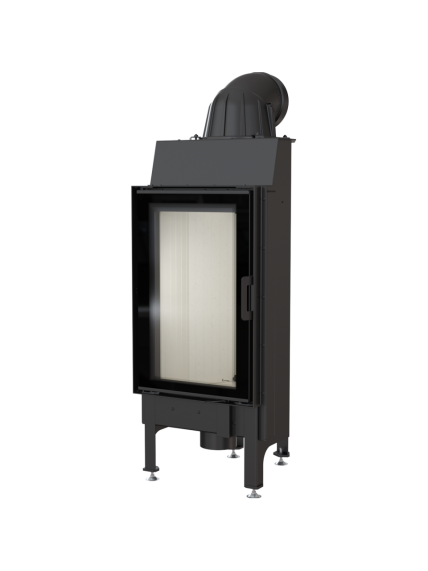 Kratki plieninis židinys Nadia 9 9,0kW 1