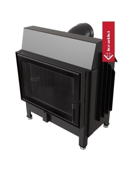 Kratki plieninis židinys Zibi 11 DECO, 11kW 1