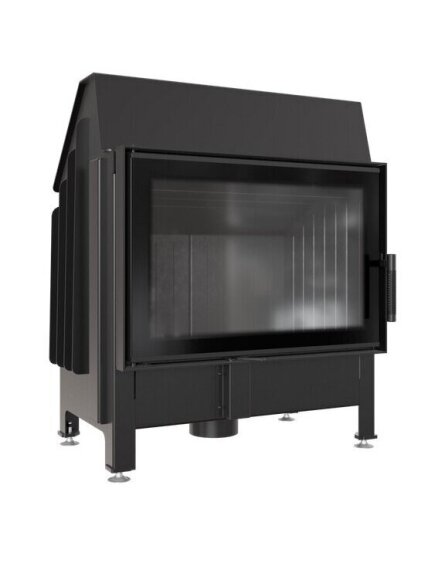 Kratki plieninis židinys Zibi 11 DECO, 11kW