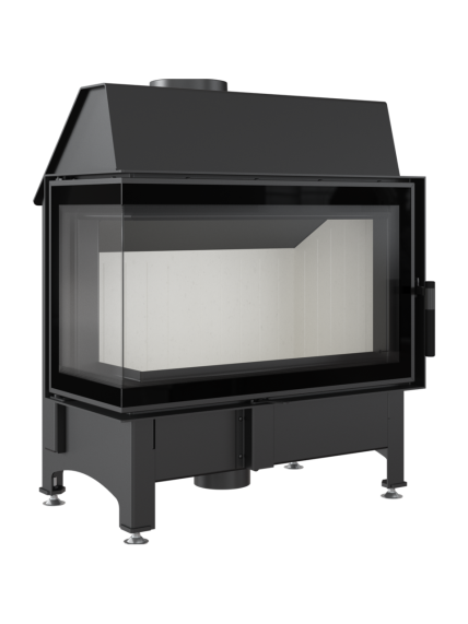 Kratki plieninis židinys Zibi 11 L/BS DECO 11kW
