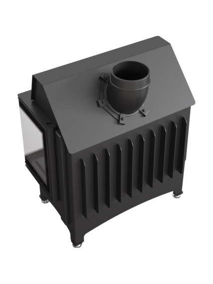 Kratki plieninis židinys Zibi 11 P/BS DECO 11kW 3 Kratki plieninis židinys Zibi 11 P/BS DECO 11kW 3