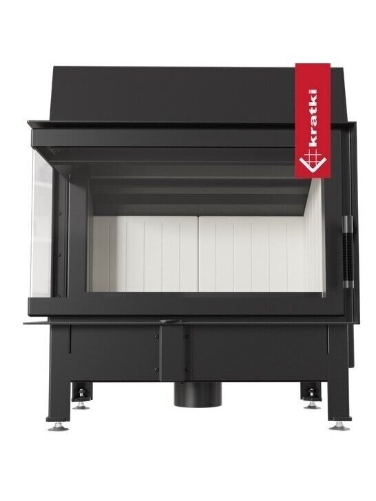 Kratki plieninis židinys Zibi 11 L/BS, 11kW 3