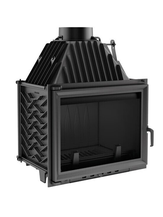 Kratki ketinis židinys Zuzia DECO 15, 15kW 1