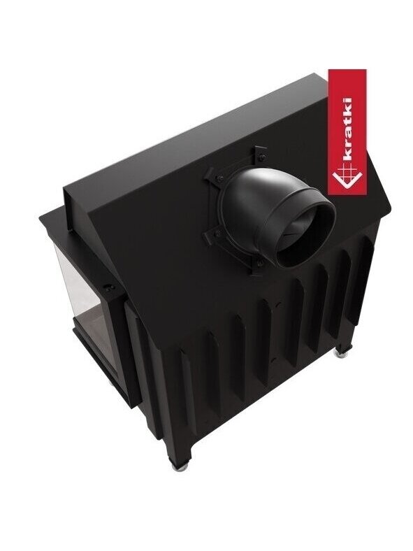 Kratki plieninis židinys Zibi 11 P/BS, 11kW 4 Kratki plieninis židinys Zibi 11 P/BS, 11kW 4