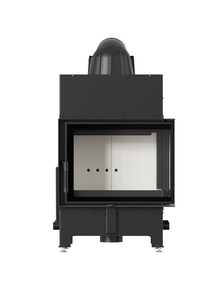 Kratki plieninis židinys Floki S P/BS 8,0kW, kampinis 2