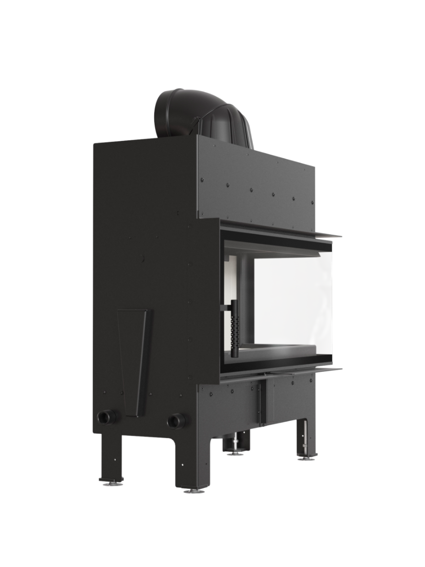 Kratki plieninis židinys Floki L P/BS 12,0kW 2 Kratki plieninis židinys Floki L P/BS 12,0kW 2