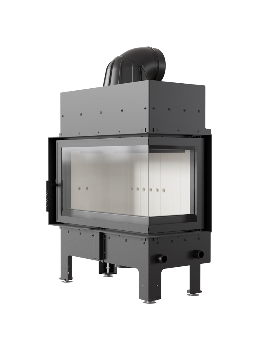 Kratki plieninis židinys Floki M P/BS 10,0kW