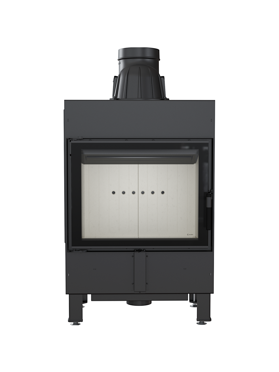 Kratki plieninis židinys Lucy 12 12,0kW 2