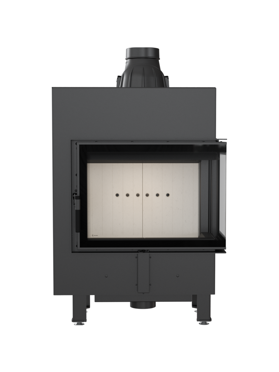Kratki plieninis židinys Lucy Slim 12 P/BS 8,0kW 1 Kratki plieninis židinys Lucy Slim 12 P/BS 8,0kW 1