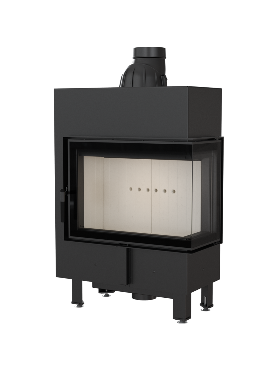 Kratki plieninis židinys Lucy Slim 12 P/BS 8,0kW Kratki plieninis židinys Lucy Slim 12 P/BS 8,0kW
