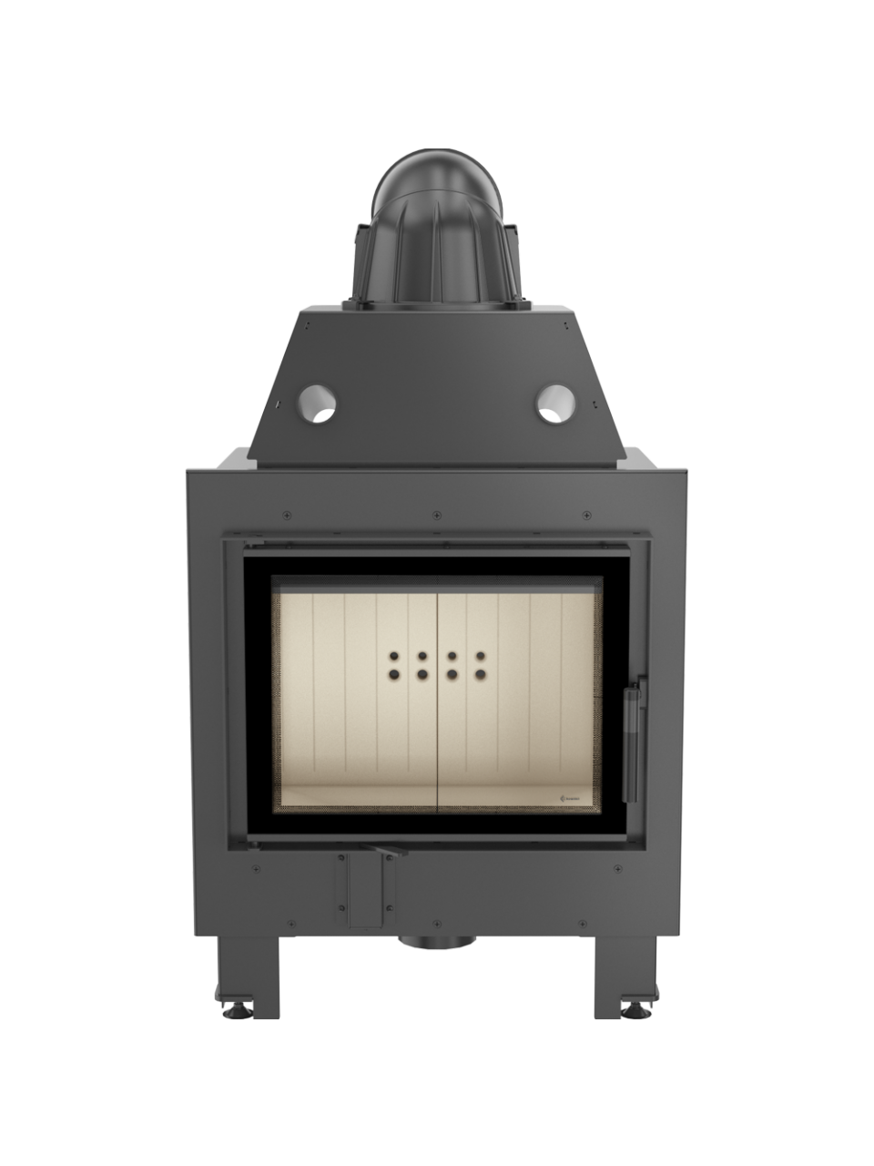 Kratki plieninis židinys MBM 10 10,0kW 2
