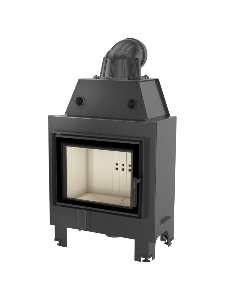Kratki plieninis židinys MBM 10 10,0kW 1