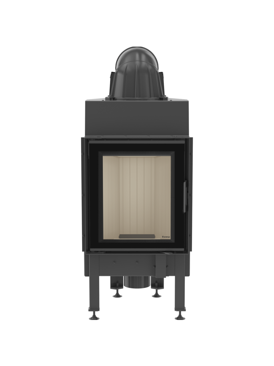 Kratki plieninis židinys Nadia 7 7,0kW 1