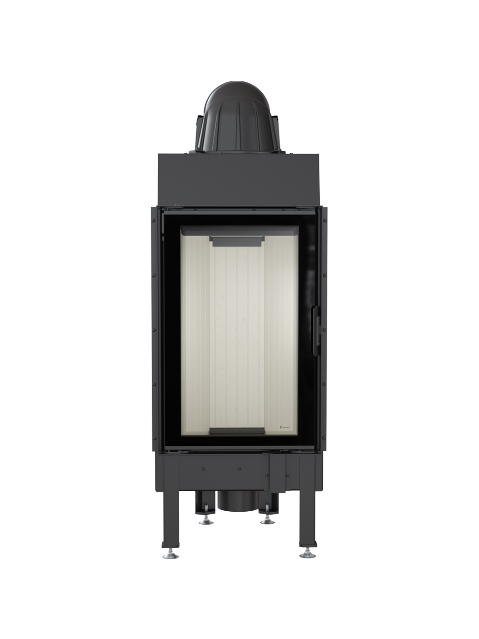 Kratki plieninis židinys Nadia 9 9,0kW 2 Kratki plieninis židinys Nadia 9 9,0kW 2